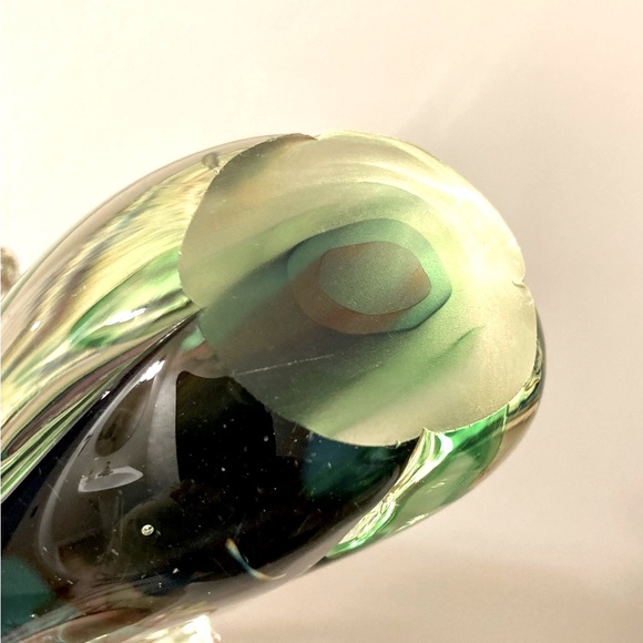 Murano Style Elephant Using Sumerso Technique with Multicoloured Glass - Picture 3 of 3